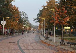 palanga rudenį